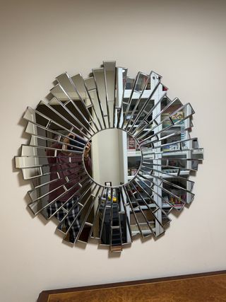 Espejo Sol Decorativo Pared