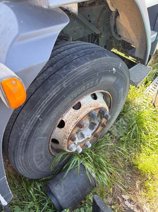 2 ruedas con llanta Neumático 295/80R22,5