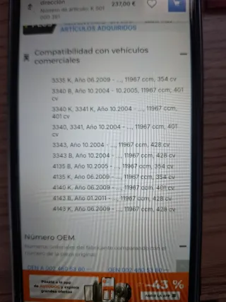 Bomba Dirección Bosch Unimog Axor