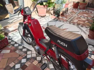 Puch Caribe Roja y Negra