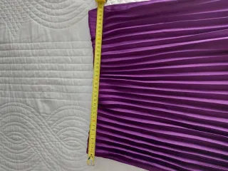 Conjunto de Zara falda plisada y blusa lazo