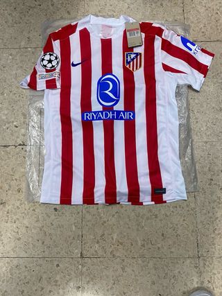 Camiseta Atlético de Madrid Nike Roja y Blanca