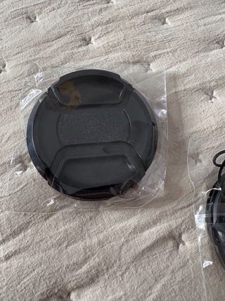 Lote 2 tapas objetivo 55mm