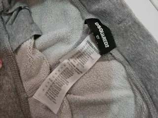 Pantaloni tuta Dsquared2 bimba grigi