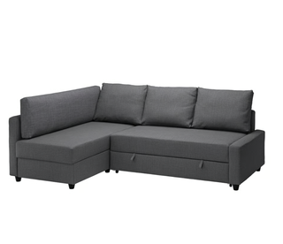 Sofá tres plazas chaiselongue FRIHETEN / KLAGSHAMN