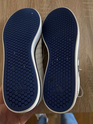 Zapatillas Adidas Hombre Blancas Negras