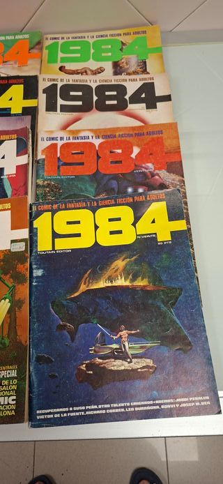 COMIC: Lotes Comic 1984 Toutain Editores años 80