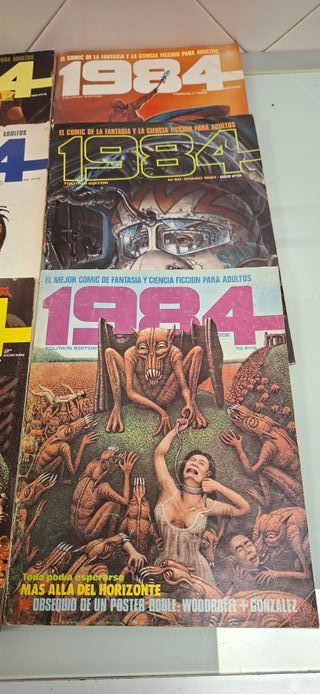 COMIC: Lotes Comic 1984 Toutain Editores años 80