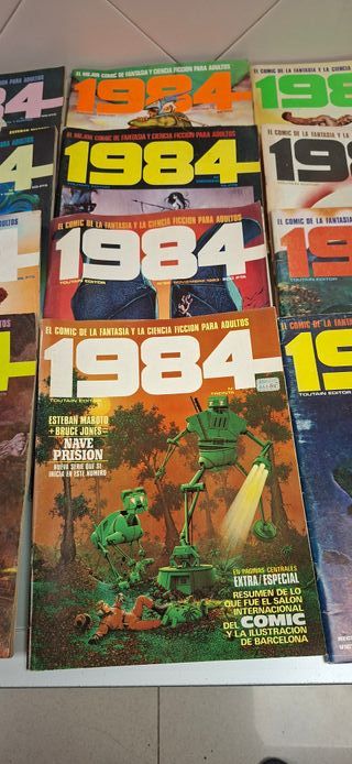 COMIC: Lotes Comic 1984 Toutain Editores años 80