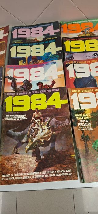 COMIC: Lotes Comic 1984 Toutain Editores años 80