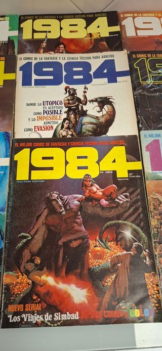 COMIC: Lotes Comic 1984 Toutain Editores años 80