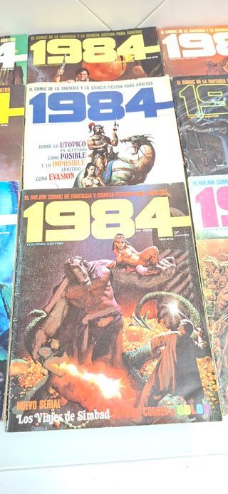 COMIC: Lotes Comic 1984 Toutain Editores años 80