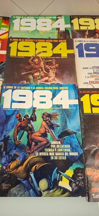 COMIC: Lotes Comic 1984 Toutain Editores años 80