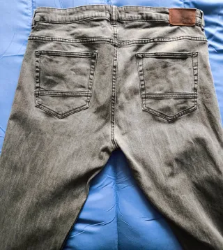 Pantalones vaqueros grises XL