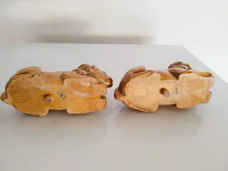 Lote 4 leones decorativos LEER