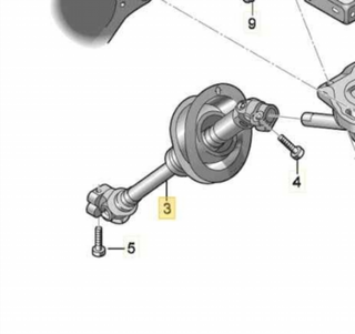 8K1419753F CARDAN DELANTERO AUDI A4 BER. (B8)
