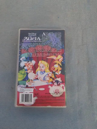 Alicia en el País de las Maravillas VHS Disney