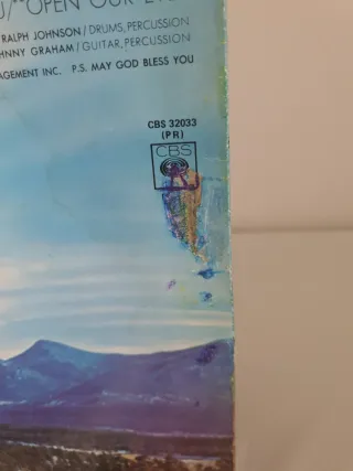 Vinilo LP Earth, Wind & Fire - Open Our Eyes