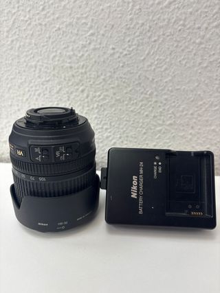 Cámara Digital Réflex Nikon D3100 + Objetivo 18-105
