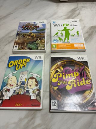 Pack 20 juegos Wii.