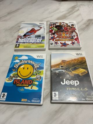 Pack 20 juegos Wii.