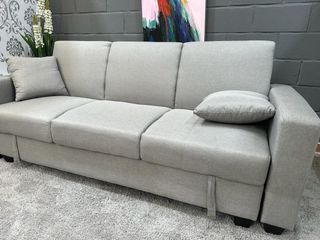 Sofá Cama Gris 210cm