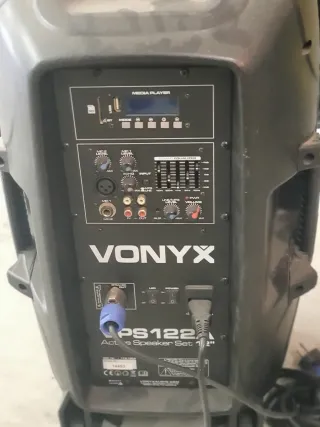 Altavoz VONYX PS122A Activo Negro