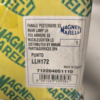 PILOTO TRASERO IZQUIERDO FIAT PUNTO NUEVO LLH172