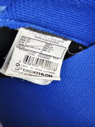 Zapatillas fútbol niño Talla 38