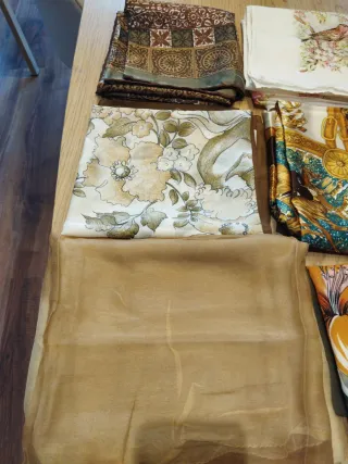 11 Pañuelos Cuadrados Grandes y Medianos