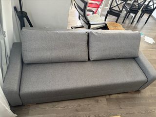 Sofá Cama 3 Plazas Ikea Gralviken Gris