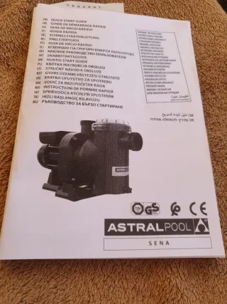 Bomba depuradora piscina AstralPool