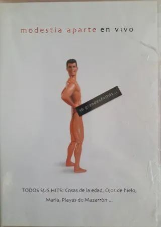 DVD Modestia Aparte en Vivo