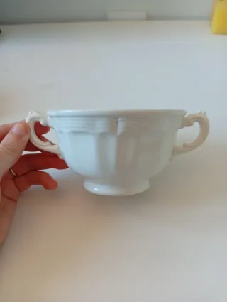 Juego 12 cuencos de cerámica + sopera