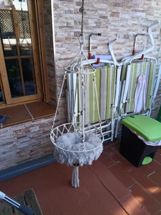 Cama colgante para gato