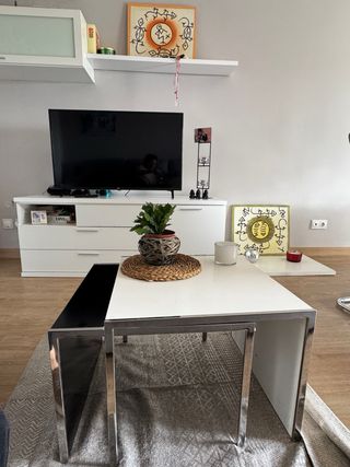 Comedor blanco modeno