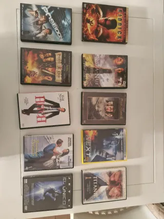 Lote Películas DVD Acción/Aventura/Terror