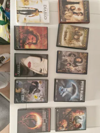Lote Películas DVD Acción/Aventura/Terror