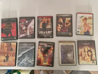 Lote Películas DVD Acción/Aventura/Terror