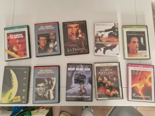 Lote Películas DVD Acción/Aventura/Terror