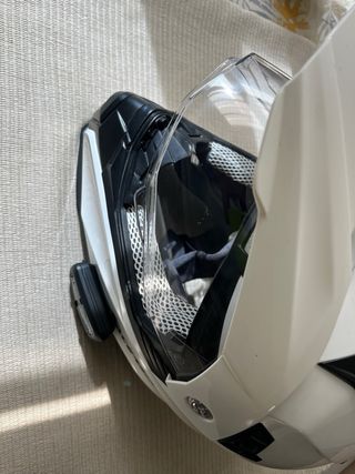 Casco Moto Trail Acerbis Blanco, talla XXL