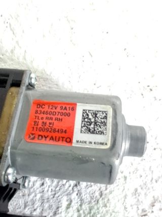 MOTOR ELEVALUNAS TRASERO DERECHO HYUNDAI TUCSON 783972
