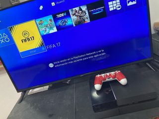 PS4 (PlayStation 4) Negra + Mando Spider-Man