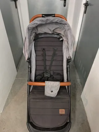 Silla de paseo Kinderkraft gris