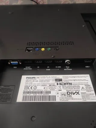 Televisor Philips 40 Negro/Plata