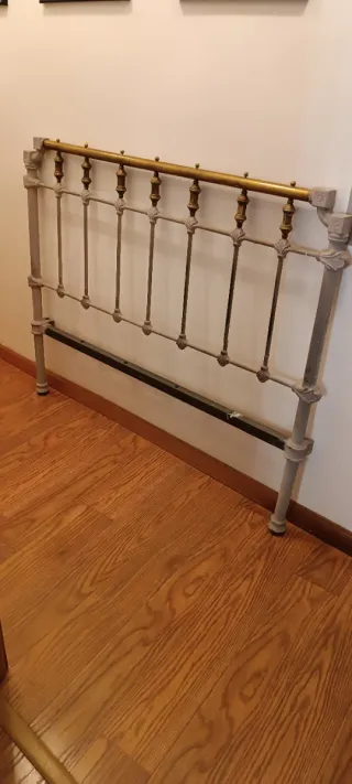 Cama de matrimonio de hierro