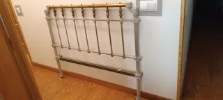 Cama de matrimonio de hierro