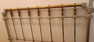 Cama de matrimonio de hierro