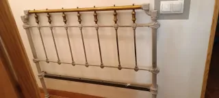 Cama de matrimonio de hierro