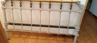 Cama de matrimonio de hierro